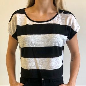 Striped Crop Top